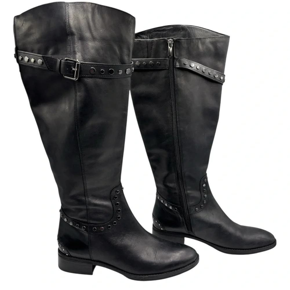 Sam Edelman Paxton Black Over the Knee Boots